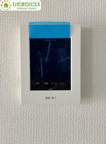 野田市野田4期　新築戸建　3号棟の防犯設備|お子様のお留守番にも安心なTVモニター付きインターホン(^^♪						
