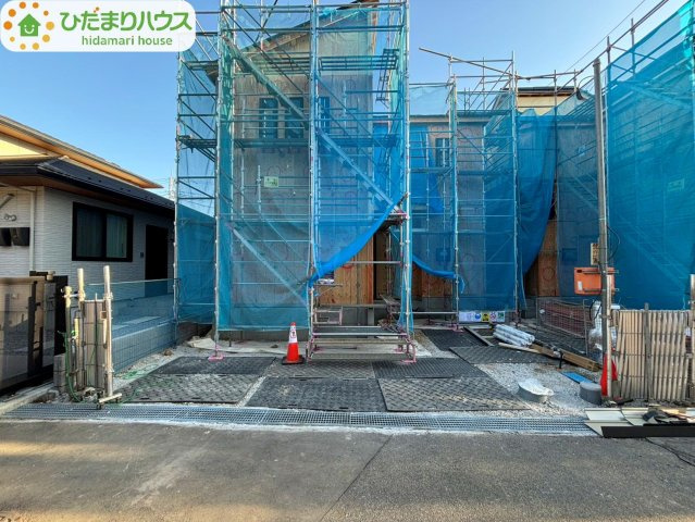 野田市野田4期　新築戸建　3号棟の前面道路含む現地写真|2025.12(^^)/現地写真です！