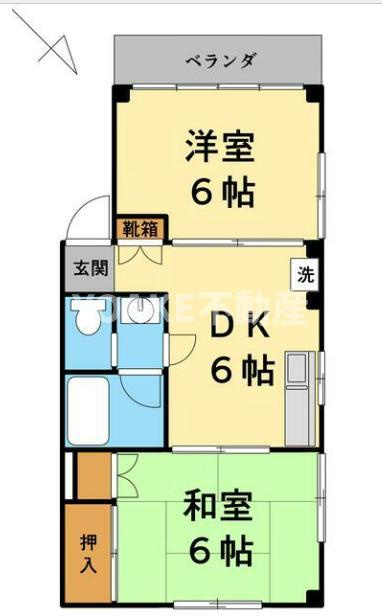 シャルムＴの間取り