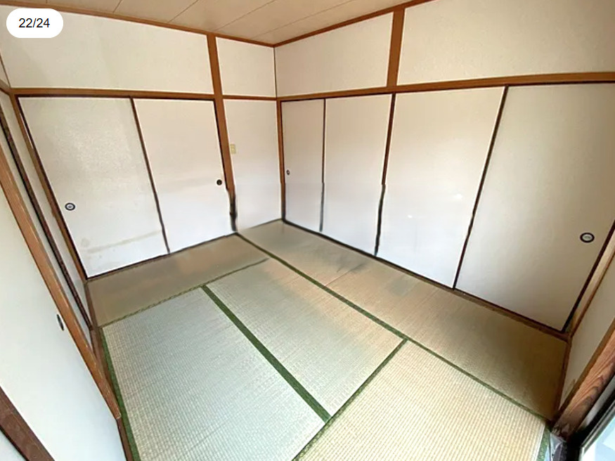 レジデンスひかり【キャッシュバック対象】の和室|い草の香りが落ち着く素敵な和室です