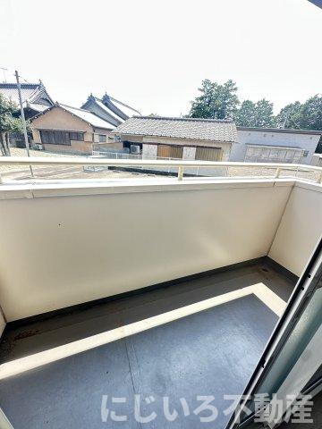パティオ武中のバルコニー