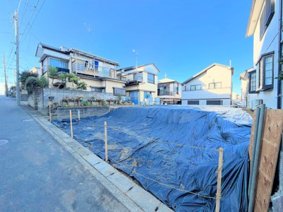 【外観】 | ◆上永谷3丁目売地◆ | ◆前面道路も幅員があり車の運転も安心！前面道路は閑静な住宅地。車通りの少ない道路です。お子様にも安心です。