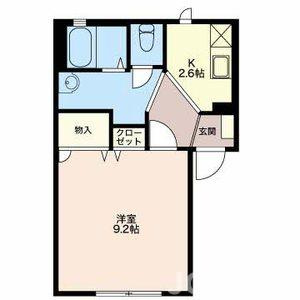 ベルドミールJKの間取り