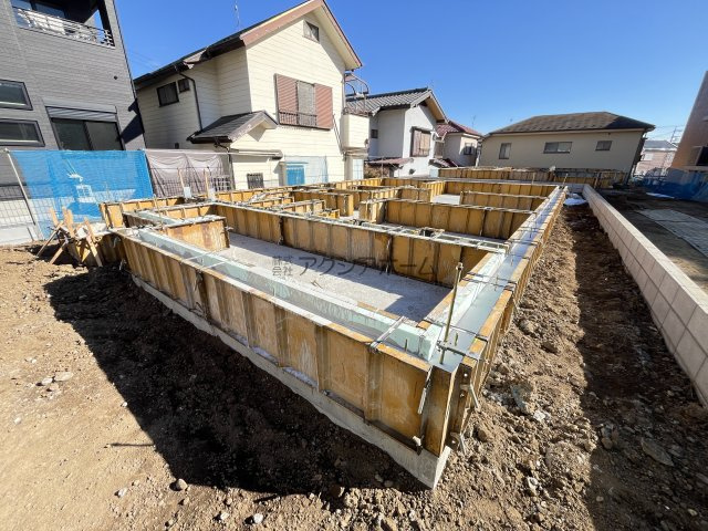 入間市大字下藤沢・全2棟　新築一戸建　1号棟　の外観|現地写真(2026年1月8日撮影)