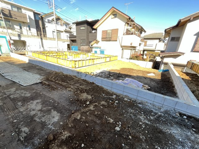 入間市大字下藤沢・全2棟　新築一戸建　1号棟　の外観|現地写真(2026年1月8日撮影)