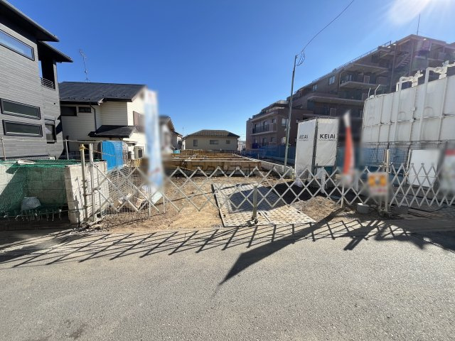 入間市大字下藤沢・全2棟　新築一戸建　1号棟　の外観|現地写真(2026年1月8日撮影)