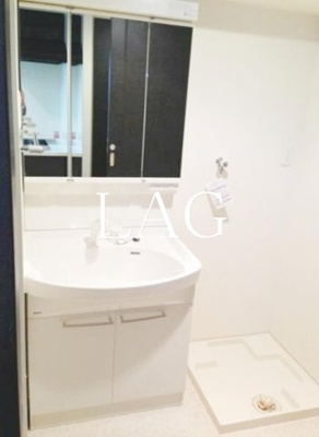 【洗面所】 | グランティアラ芝大門 | 洗面台です。