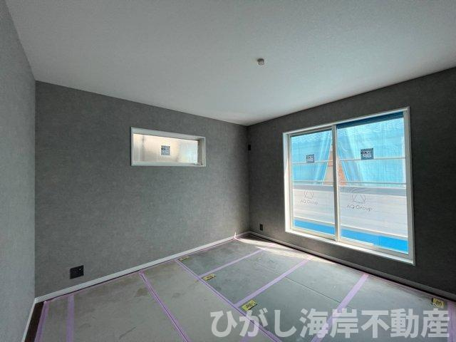 藤沢市高倉　新築戸建　全２棟の外観|12月13日撮影　建築前　現地外観