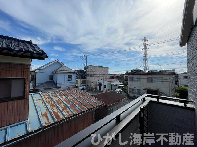 藤沢市高倉　新築戸建　全２棟の展望|バルコニーからの眺望