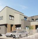 藤沢市高倉　新築戸建　全２棟の外観パース|イメージパスですので実際のものと多少異なります