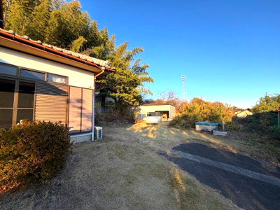 【前面道路含む現地写真】 | 安中市簗瀬　畑付き戸建