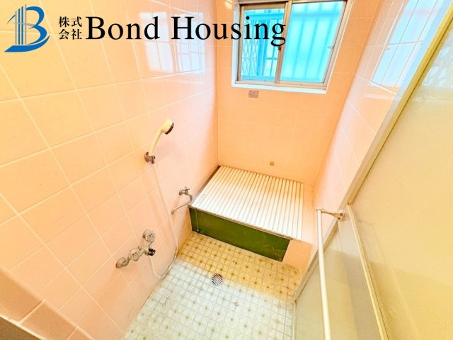 山陽「林崎松江海岸駅」徒歩7分の好立地物件　貴崎5丁目　築50年の浴室