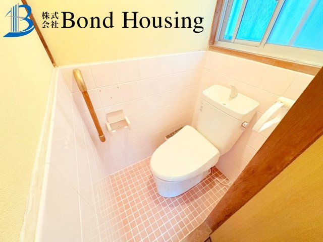 山陽「林崎松江海岸駅」徒歩7分の好立地物件　貴崎5丁目　築50年のトイレ