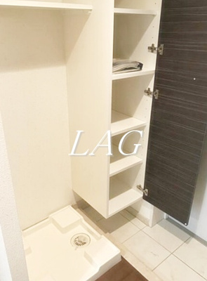 【設備】 | ル・リオン初台 | 洗濯機置場です。