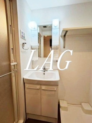 【洗面所】 | ＡＸＡＳ新江古田 | 独立洗面台です。