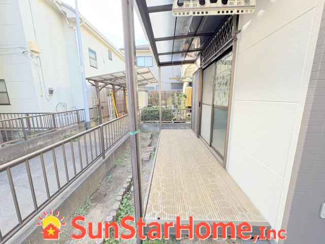 【サンスターホーム】青梅市新町5丁目　再生住宅　中古戸建1邸の庭