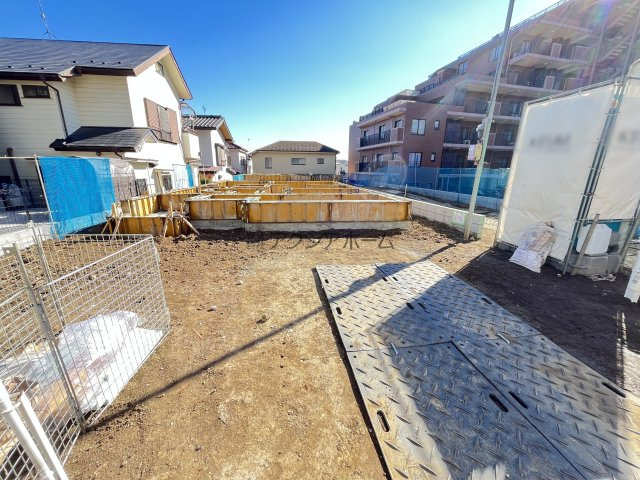 入間市大字下藤沢・全2棟　新築一戸建　2号棟　の外観|現地写真(2026年1月8日撮影)