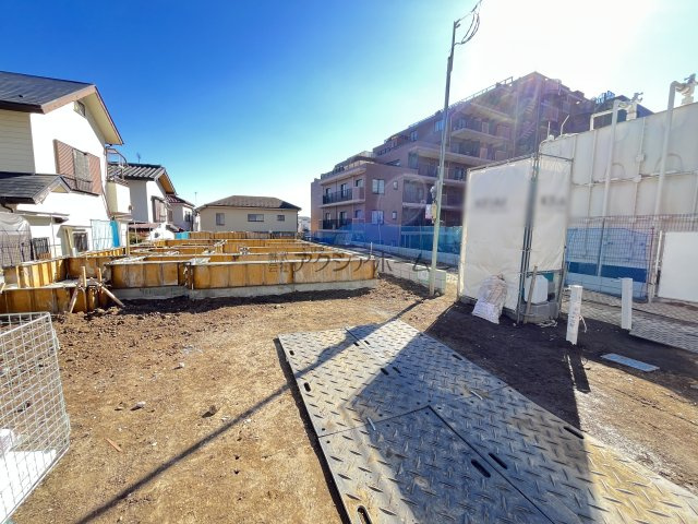 入間市大字下藤沢・全2棟　新築一戸建　2号棟　の外観|現地写真(2026年1月8日撮影)