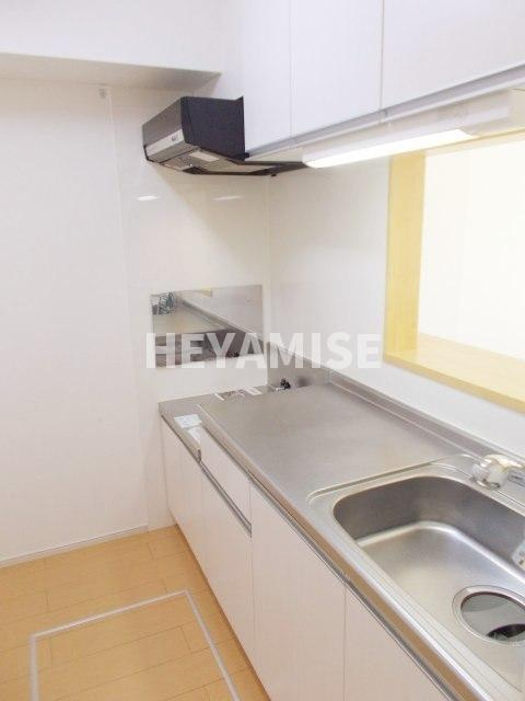 クレメント・ヒルＢ棟のキッチン