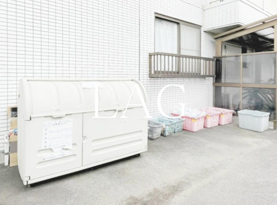 【その他共用部分】 | KYビル A | 敷地内ごみ置き場です。