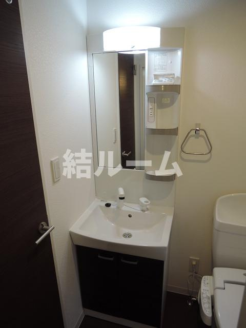 北区赤羽２丁目の賃貸マンションの洗面所