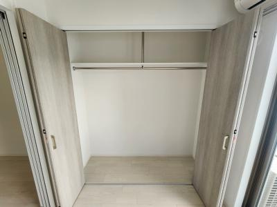 CREST TAPP京都二条の収納|大型クローゼット