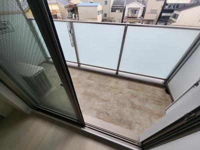 CREST TAPP京都二条のバルコニー|東向きバルコニー