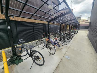 CREST TAPP京都二条の駐車場|駐輪場