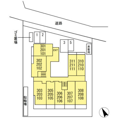 【区画図】 | Casa Hermosa