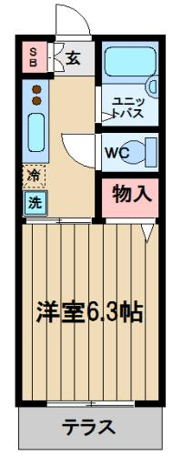 【間取り】 | コーポオンタ