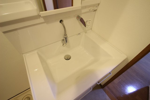 パークサイドハイツタケノヤの独立洗面台|別号室の参考写真です。