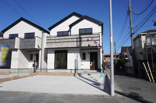 草加市西町 新築分譲住宅 全2棟 B号棟の外観