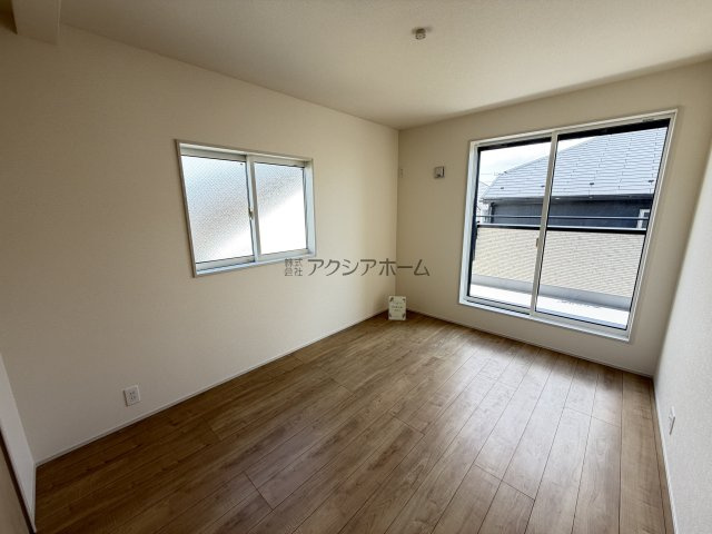 東村山市廻田町4丁目・全1棟　新築一戸建　～全室南向き～の洋室|洋室6帖