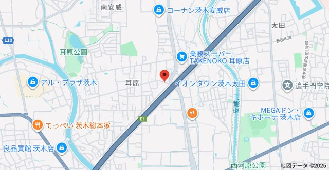 レシェンテ耳原の地図