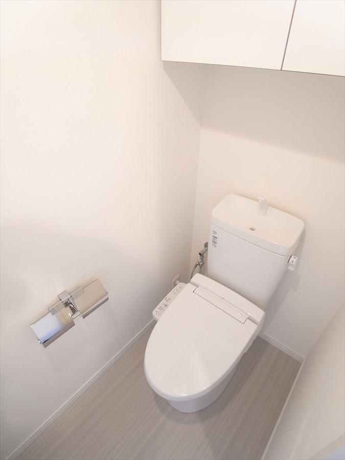 ポーラスター野中町のトイレ|清潔感のあるトイレです