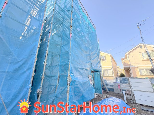 【サンスターホーム】青梅市大門2丁目　新築3号棟の外観