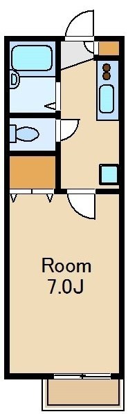 フレア・プランドールBの間取り