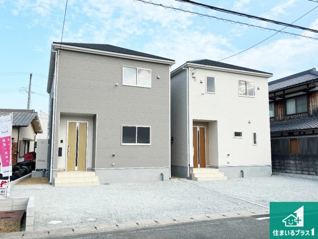 赤穂市古浜町　第1期　新築一戸建ての外観|安心の10年保証！外観を美しく保ち、雨水で汚れを落とします！気になることがありましたら、お気軽にお問い合わせください！