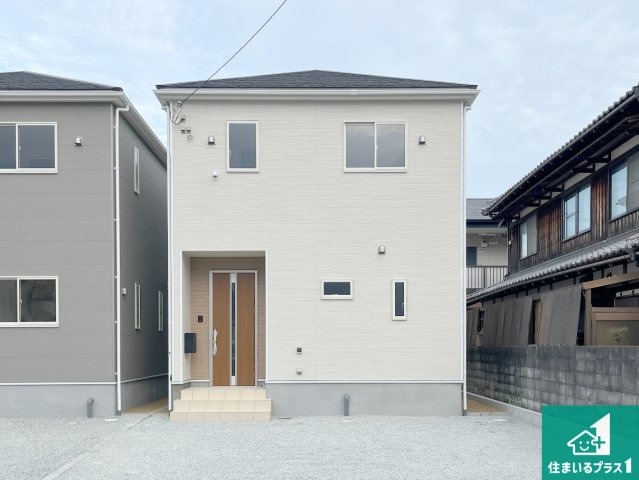 赤穂市古浜町　第1期　新築一戸建ての外観|安心の10年保証！外観を美しく保ち、雨水で汚れを落とします！気になることがありましたら、お気軽にお問い合わせください！
