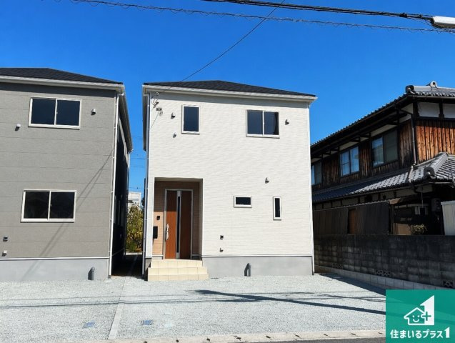 赤穂市古浜町　第1期　新築一戸建ての外観|お客様に長く安心して住んでいだだける事にこだわった家づくり！住んでからのアフターサービスにもしっかりと取り組んでいます！
