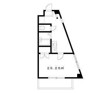 コーポ片山の間取り
