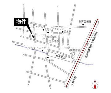 コーポ片山の地図
