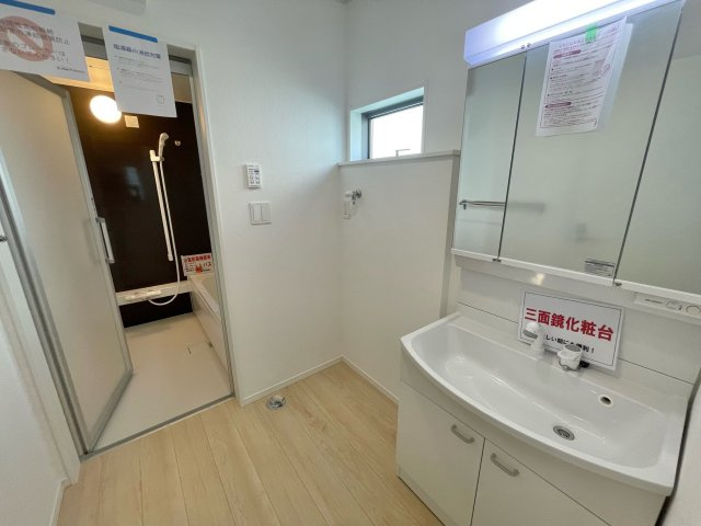 【新築戸建て】秋田市高陽青柳町第4　１号棟の洗面所