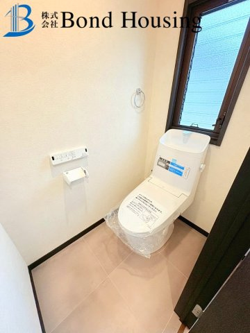 積水ハウス施工の注文住宅・閑静な住宅街　松が丘3丁目　築31年のトイレ
