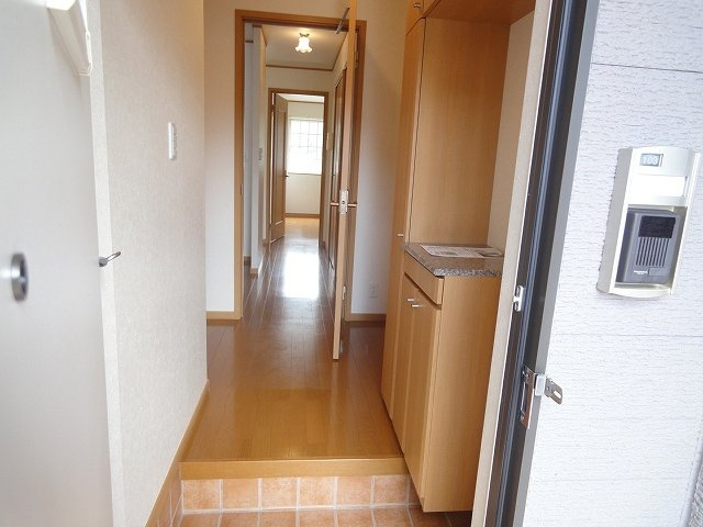 ヴィラ・デル・マ－レＢの玄関|毎日通る玄関はこちらです