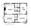 【間取り】 | 3DKの間取りです