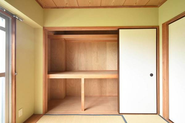 ビレッジハウス田谷1号棟の収納|ビレッジハウスの同一物件・同一タイプの間取りの写真です