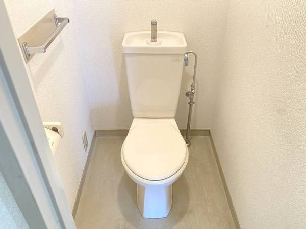 ビレッジハウス田谷1号棟のトイレ|ビレッジハウスの同一物件・同一タイプの間取りの写真です