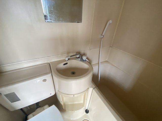 ハイツシバタ2号館の洗面所