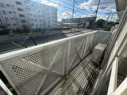 ホワイティハイツのバルコニー
